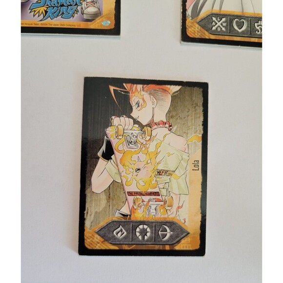 2004 Upper Deck Shonen Jump's Shaman King Matti, Jeanne, and Lola Lot of 3 Cards - Picture 10 of 10